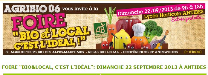 Foire Bio&Local c’est idéal