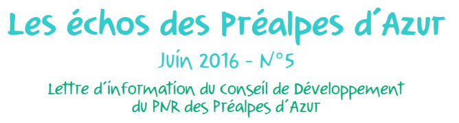 Les echos des Préalpes d’Azur n°5 – Juin 2016