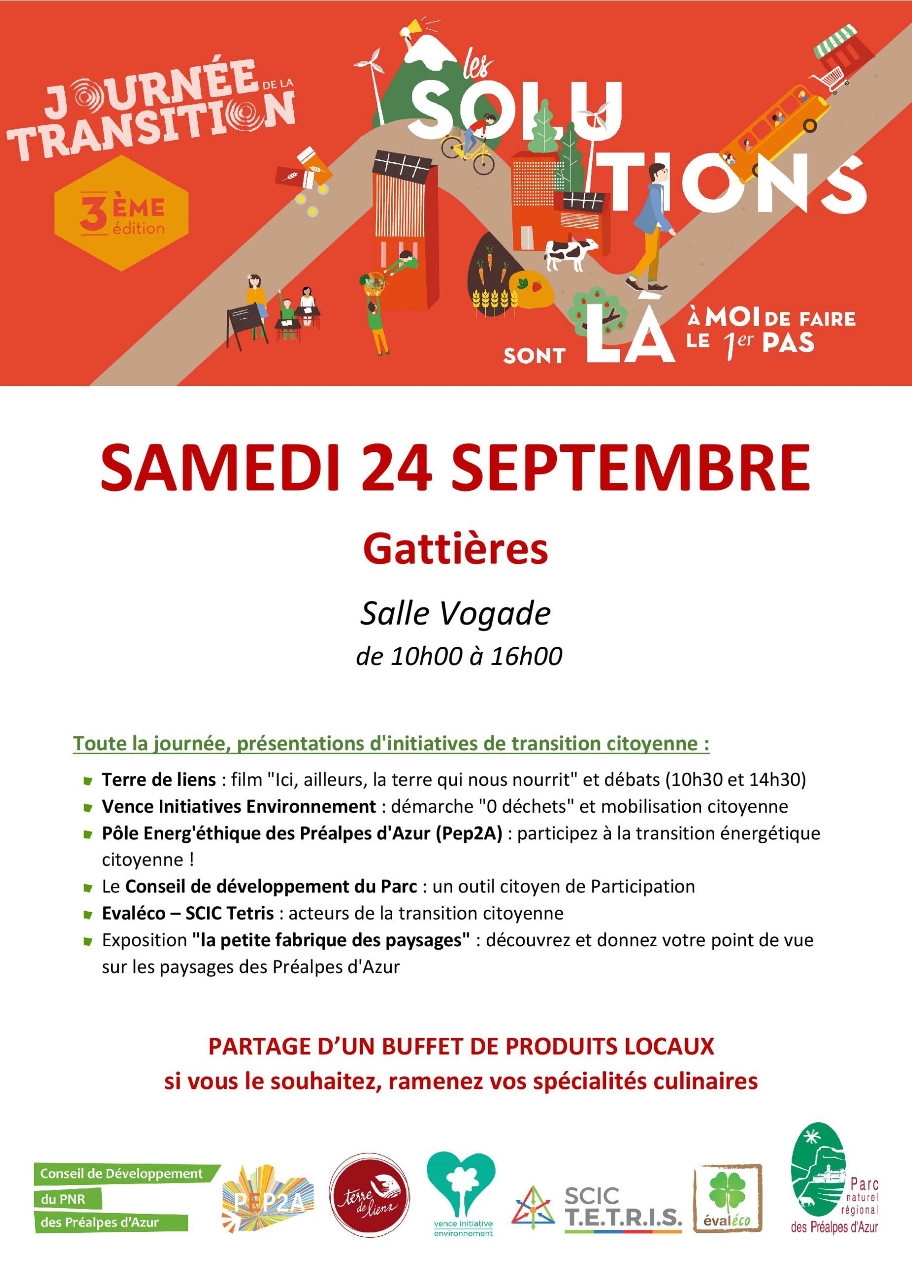 La journée de la transition, Gattières, 24 septembre 2016