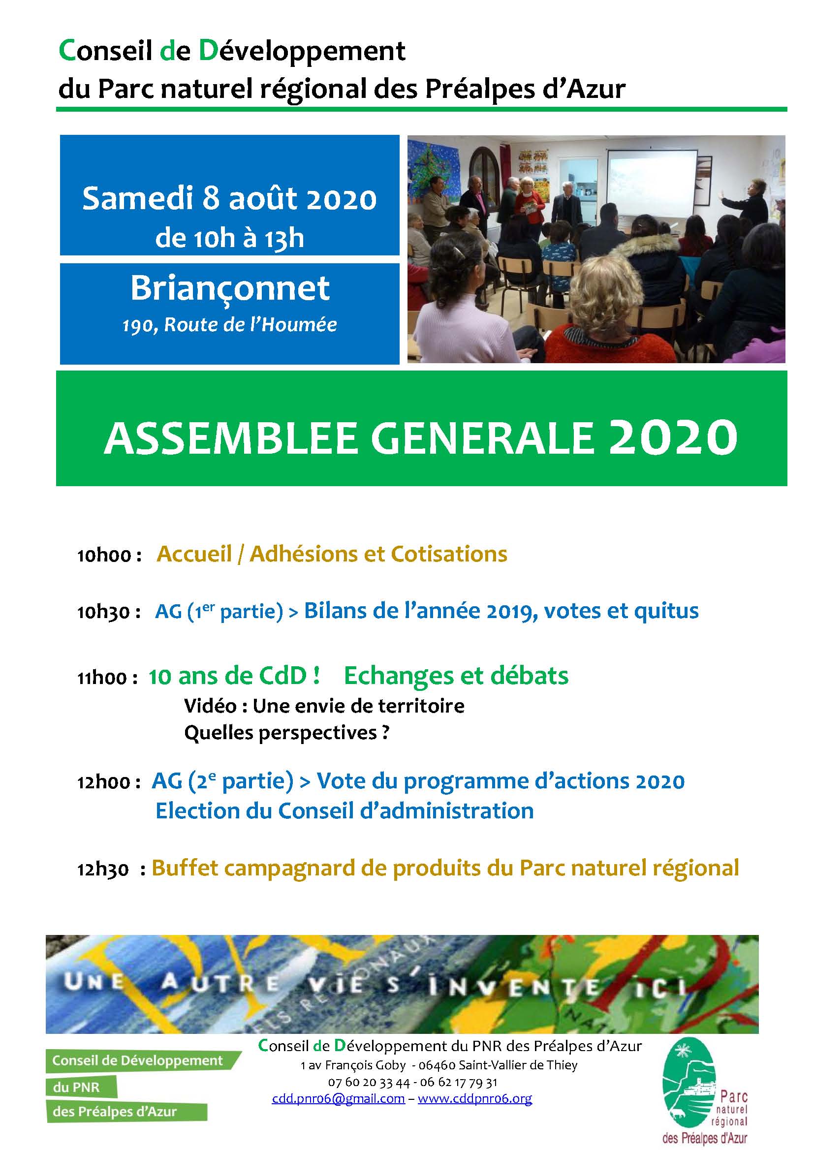 Assemblée Générale 8 Août 2020